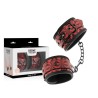 BEGME - Edición Roja Premium Cuffs de Tobillo Con Forro de Neopreno