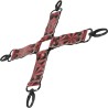 BEGME - Edición Roja Premium Cuero Vegano Hog Tie