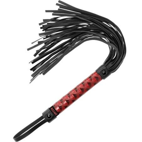 BEGME - Edición Roja Cuero Vegano Flogger