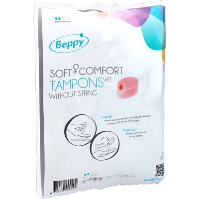 BEPPY - CONDOMS SUAVES CÓMODOS HÚMEDOS 30 UNIDADES