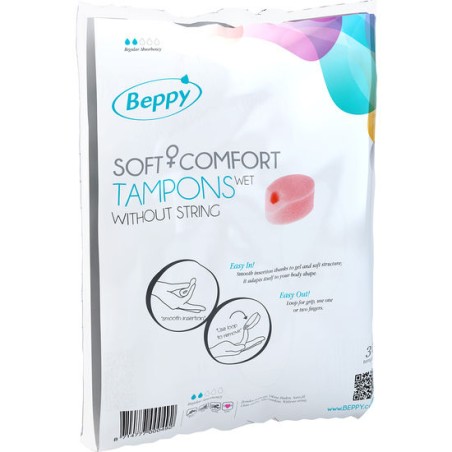 BEPPY - CONDOMS SUAVES CÓMODOS HÚMEDOS 30 UNIDADES