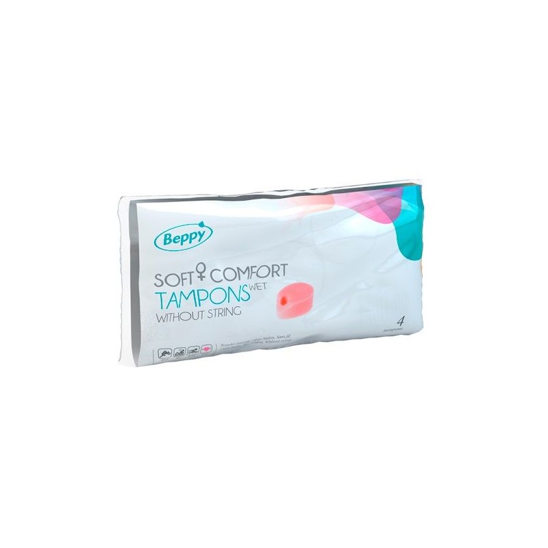 BEPPY - CONDOMS SUAVES CÓMODOS HÚMEDOS 4 UNIDADES