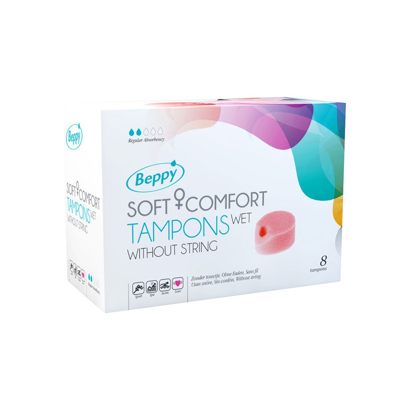BEPPY - CONDOMS SUAVES CÓMODOS HÚMEDOS 8 UNIDADES