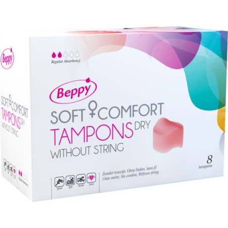 BEPPY - CONDOMS SUAVES CÓMODOS SECOS 8 UNIDADES