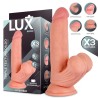 Bernd Dildo Triple Densidad con Testículos Oscilantes 9.2