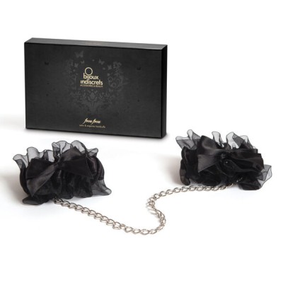 BIJOUX INDISCRETS - HANDCUFFS DE ORGANZA FROU FROU