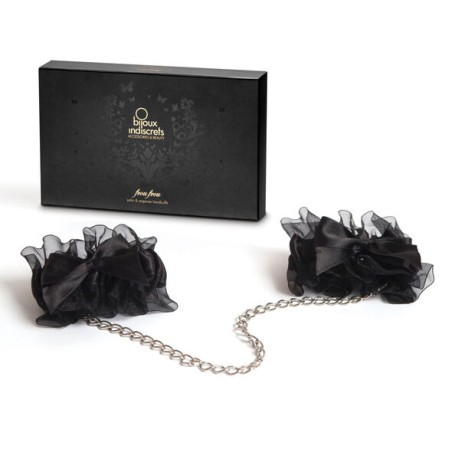 BIJOUX INDISCRETS - HANDCUFFS DE ORGANZA FROU FROU