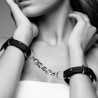 BIJOUX INDISCRETS - HANDCUFFS BRACELETES NEGROS