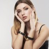 BIJOUX INDISCRETS - HANDCUFFS BRACELETES NEGROS