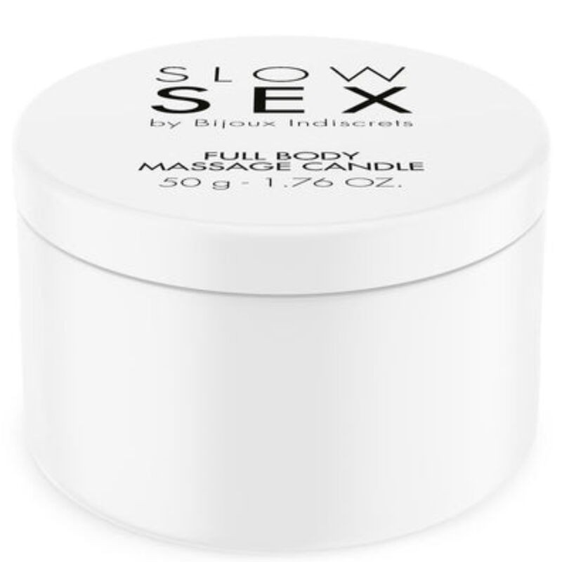 BIJOUX INDISCRETS - CERA DE MASAJE CORPORAL SLOW SEX 50 G