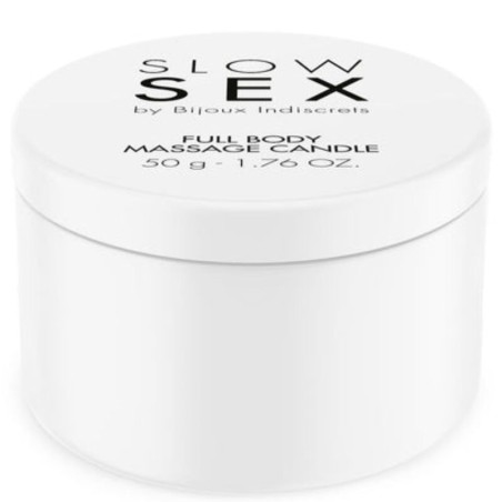 BIJOUX INDISCRETS - CERA DE MASAJE CORPORAL SLOW SEX 50 G