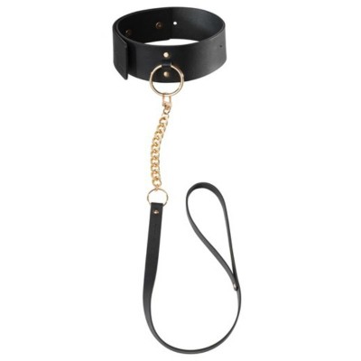 BIJOUX INDISCRETS - LABERINTO COLLAR NEGRA CON CINTA