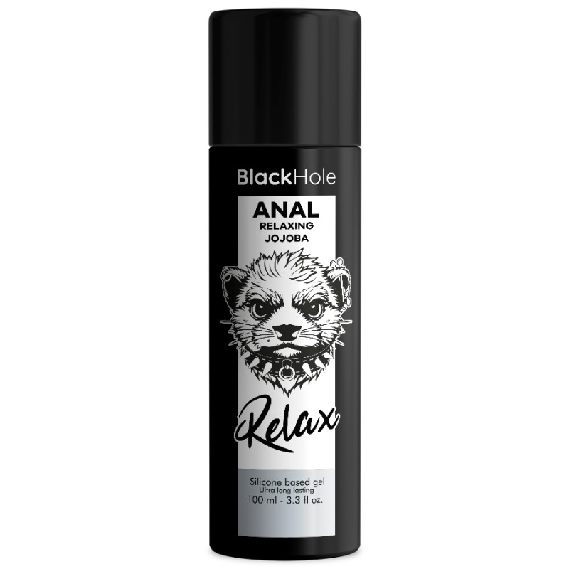 BLACK HOLE - RELAJADOR DE ANAL JOJOBA RELAX SILICONE BASE 100 ML