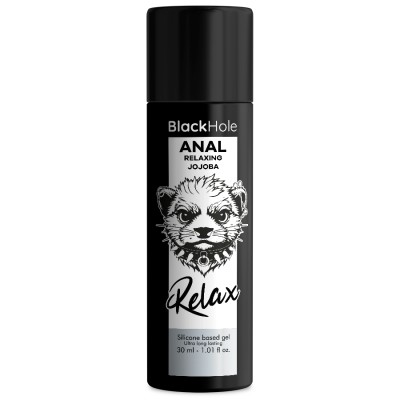 BLACK HOLE - RELAJADOR DE ANAL JOJOBA RELAX SILICONE BASE 30 ML