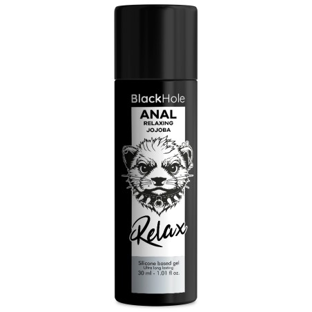 BLACK HOLE - RELAJADOR DE ANAL JOJOBA RELAX SILICONE BASE 30 ML