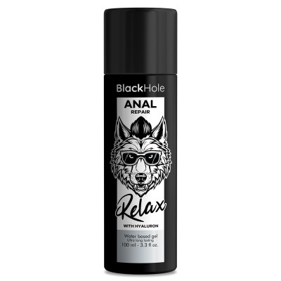 BLACK HOLE - REPARACIÓN DE ANAL BASE DE AGUA RELAJADO CON HIDRALURÓN 100 ML