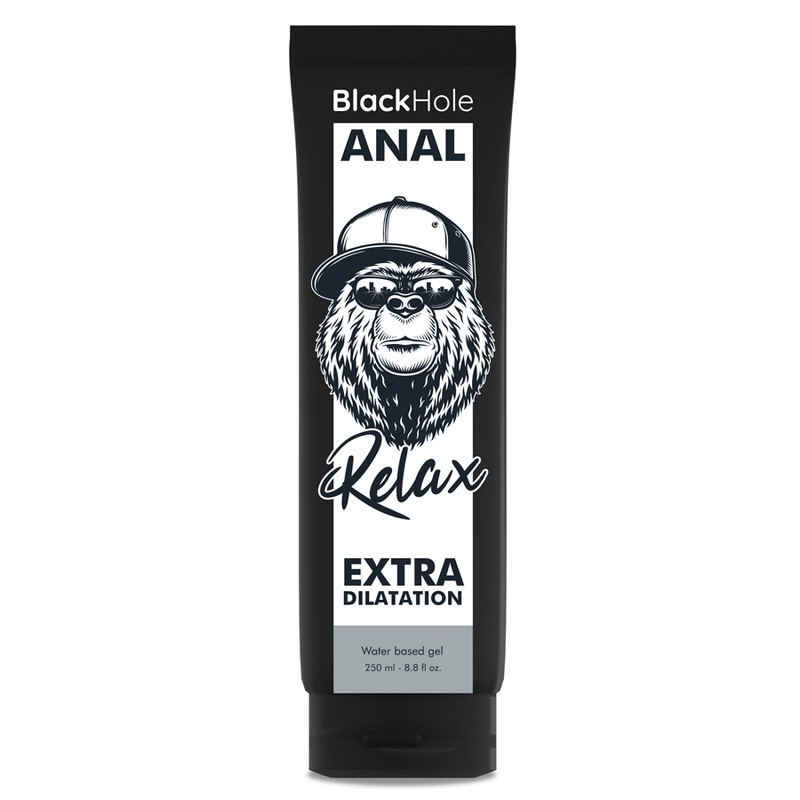 BLACK HOLE - GELO BASE DE AGUA DE DILATACIÓN ANAL 250 ML