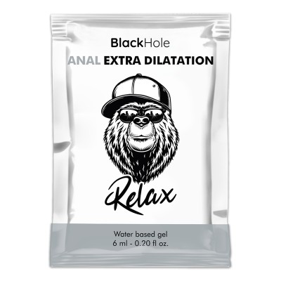 BLACK HOLE - GELO BASE DE AGUA DE DILATACIÓN EXTRA 6 ML DOSIS ÚNICA