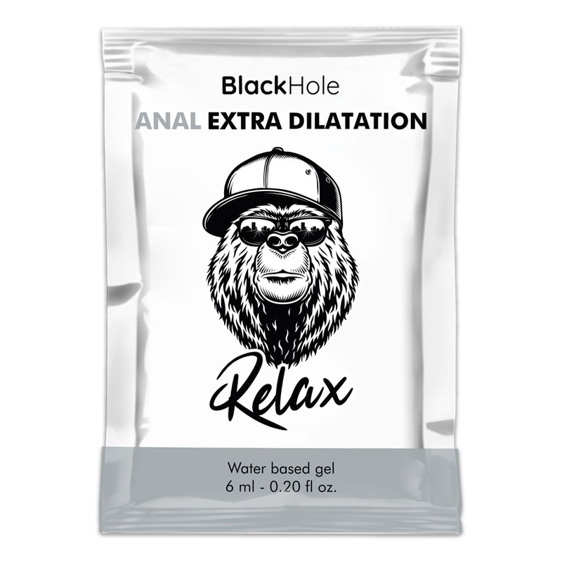 BLACK HOLE - GELO BASE DE AGUA DE DILATACIÓN EXTRA 6 ML DOSIS ÚNICA