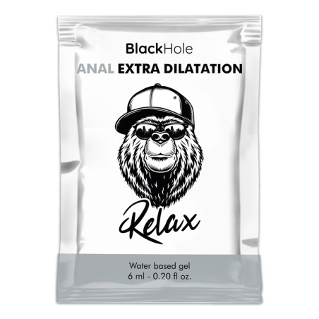 BLACK HOLE - GELO BASE DE AGUA DE DILATACIÓN EXTRA 6 ML DOSIS ÚNICA