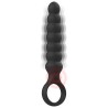 BLACK&SILVER - BOB DILATADOR ANAL SILICONE POTENTE