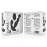 BLACK&SILVER - CORA TAPON ANAL SILICONE CONTROL REMOTO