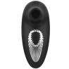 BLACK&SILVER - DRAKE DELUXE VIBRACIÓN SUCCIÓN RECHARGEABLE SILICONE NEGRO