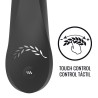 BLACK&SILVER - KEAN VIBRADOR CON CONTROL DE TOQUE