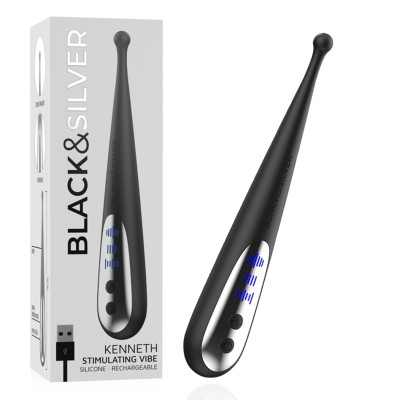 BLACK&SILVER - KENNETH VIBRADOR ESTIMULANTE