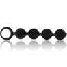 BLACK&SILVER - LENNON ROSARIO ANA 4 ESFERAS SILICONE 15 CM