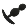 BLACK&SILVER - ORSON PLUG SILICONE 2 ONDAS ANA 9 CM