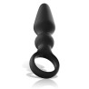 BLACK&SILVER - OZZY PLUG ANA SILICONE POTENTE