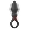 BLACK&SILVER - OZZY PLUG ANA SILICONE POTENTE