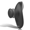 BLACK&SILVER - PRESTON VIBRADOR SILICONE RECHARGEABLE PANTIE NEGRO