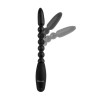 Bolas Anales con Vibración Flexa Pleaser Negro