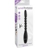 Bolas Anales con Vibración Flexa Pleaser Negro