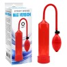 Bomba de Succion para el Pene MAX Version Rojo