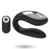 BRILLY GLAM - Nos Encanta Para Parejas Negro con Control Remoto