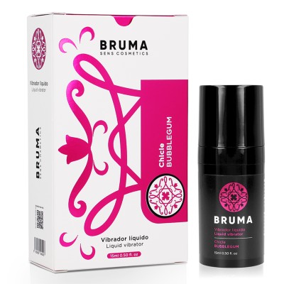 BRUMA - Vibrador Líquido Ultra Deslizante Burbuja de Fresa 15 ML