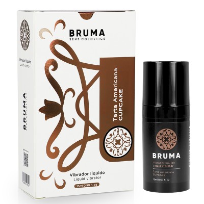 BRUMA - Vibrador Líquido Ultra Deslizante Cupcake 15 ML