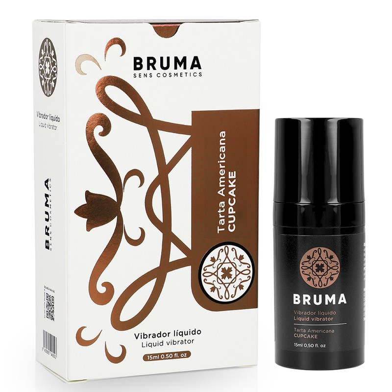 BRUMA - Vibrador Líquido Ultra Deslizante Cupcake 15 ML