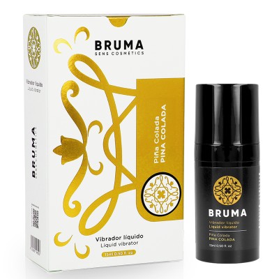 BRUMA - Vibrador Líquido Ultra Deslizante Pina Colada 15 ML