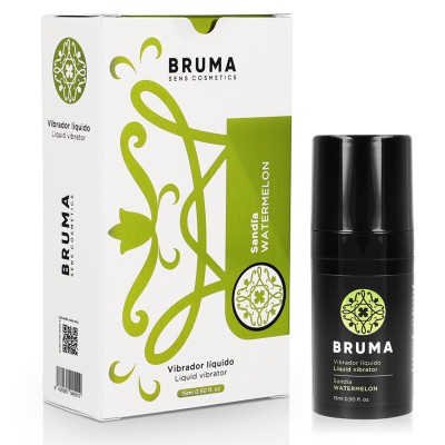 BRUMA - Vibrador Líquido Ultra Deslizante Sandía 15 ML