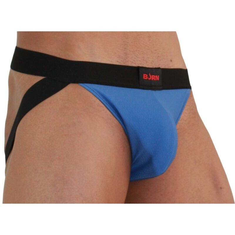BURN - 008 SERPIENTE JOCK AZUL / NEGRO M