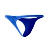 C4MSPX06 Tanga Brasileño Mesh Electric Blue