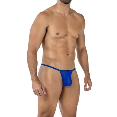 C4MSPX17 Mini Tanga Kini Mesh Azul Eléctrico