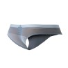 C4MSPX22 Calzoncillo Hybrid Cheeky Brief Mesh Grey