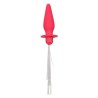 CALEXOTICS - SOUTHERN LIGHTS LIGHT UP ANAL PLUG 10 VIBRATIONS SILICONE PINK