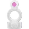 CASUAL LOVE - RING VIBRATING DOUBLE PLEASURE TRANSPARENT