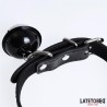 Collar con Cascabel Ajustable Negro